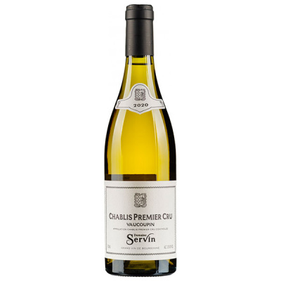Вино Белое Сухое Domaine Servin Chablis Premier Cru Vaucoupin 2020 0,75 л фото