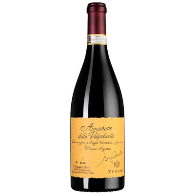 Вино Красное Полусухое Zenato Amarone della Valpolicella Classico Riserva 2017 0,75 л фото