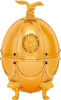 Водка Imperial Collection Faberge Egg Gold in velvet box 0,7 л фото