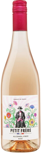 Вино Розовое Полусухое Petit Frere Rose Alcohol Free 2024 0,75 л фото