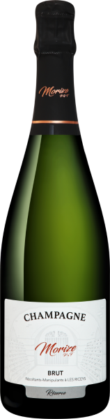 Вино игристое Белое Брют Morize Brut Reserve Champagne 0,75 л фото
