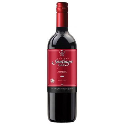 Вино Красное Сухое Santiago 1541 Reserva Cabernet Sauvignon Valle Central 2021 0,75 л фото