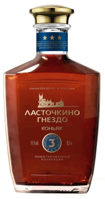 Коньяк Lastochkino Gnezdo 3 Years Old 0,5 л фото