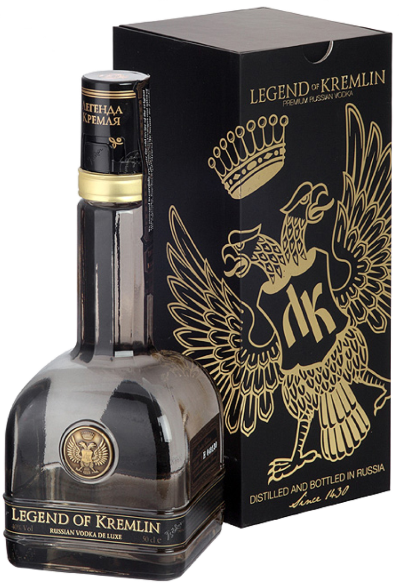 Водка Legend of the Kremlin in gift box 0,5 л фото