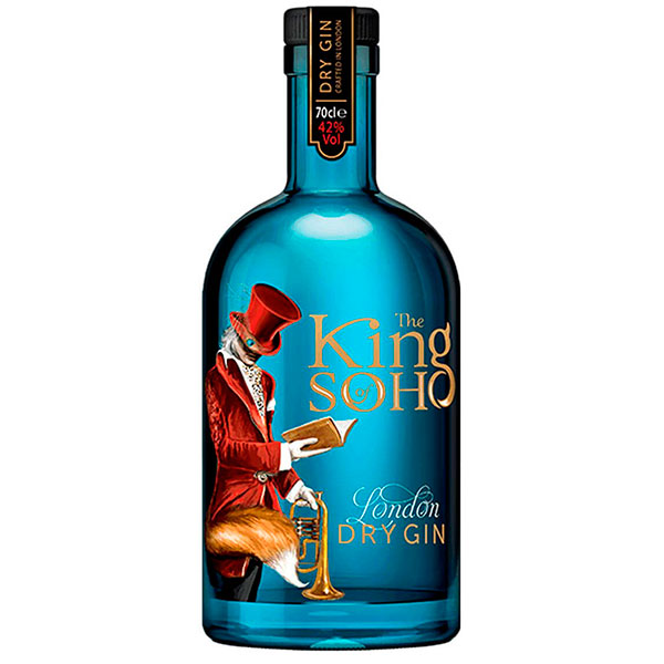 Джин The King Of Soho London Dry Gin 0,70 л фото