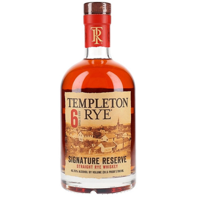 Виски Templeton Rye Signature Reserve 6 Years Old Straight Rye 0,70 л фото