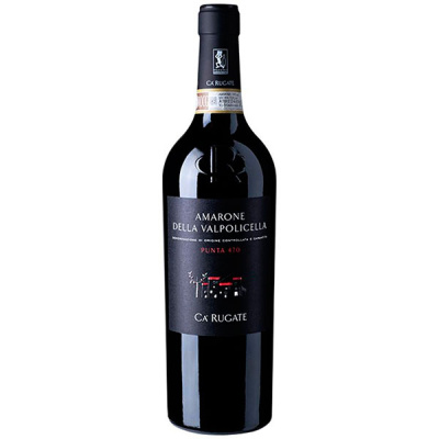 Вино Красное Сухое Ca'Rugate Punta 470 Amarone della Valpolicella 2019 0,75 л фото