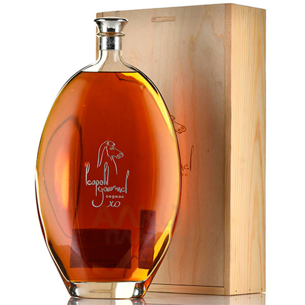 Коньяк Leopold Gourmel XO Fins Bois in wooden box 3 л фото