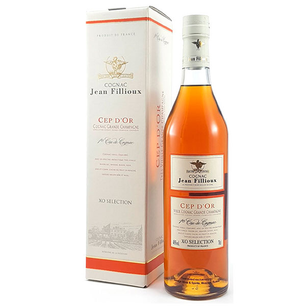Коньяк Jean Fillioux Cep d'Or XO Selection Grand Champagne in gift box 0,7 л фото