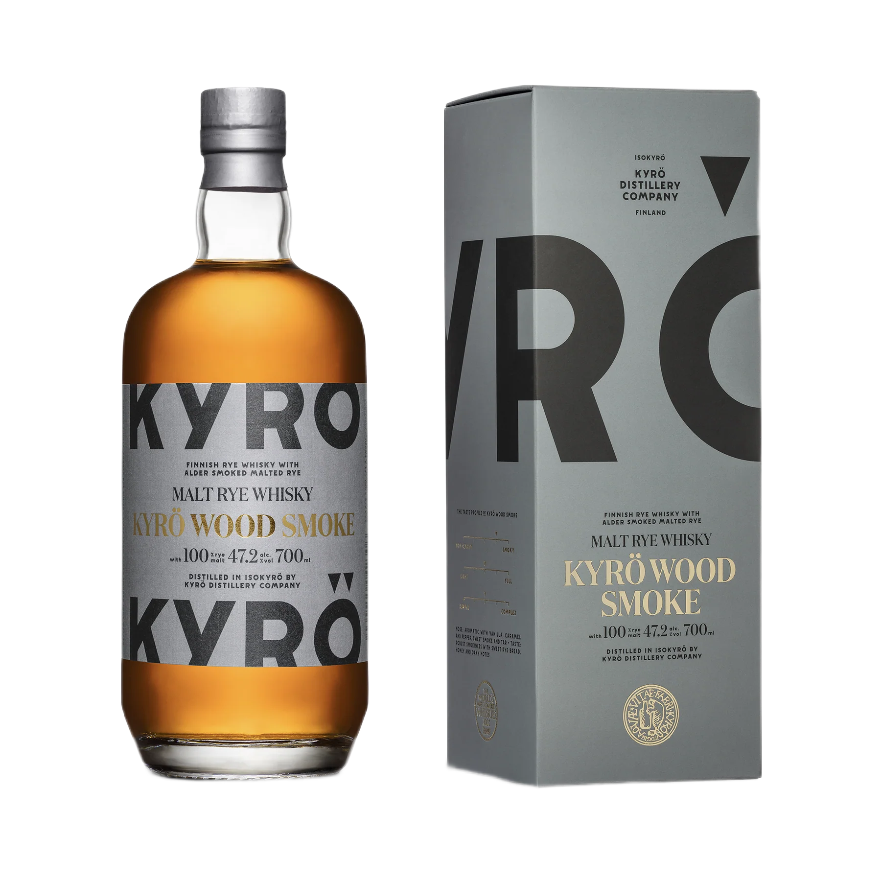 Виски Kyro Wood Smoke in gift box 0,7 л фото