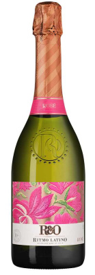 Вино игристое Розовое Брют Ritmo Latino Brut Rose 2023 0,75 л фото