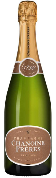 Шампанское Белое Полусухое Chanoine Freres Demi-Sec 2022 0,75 л фото