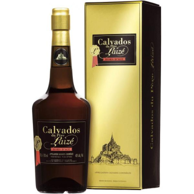 Кальвадос du Pere Laize Hors d'Age in gift box 0,7 л фото