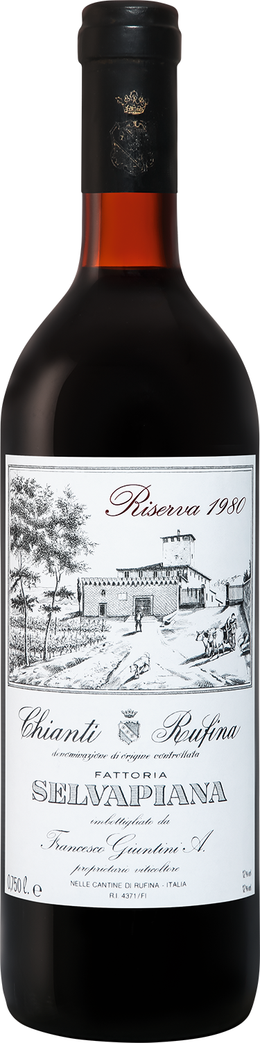 Вино Красное Сухое Fattoria Selvapiana Chianti Rufina Riserva 1980 0,75 л фото