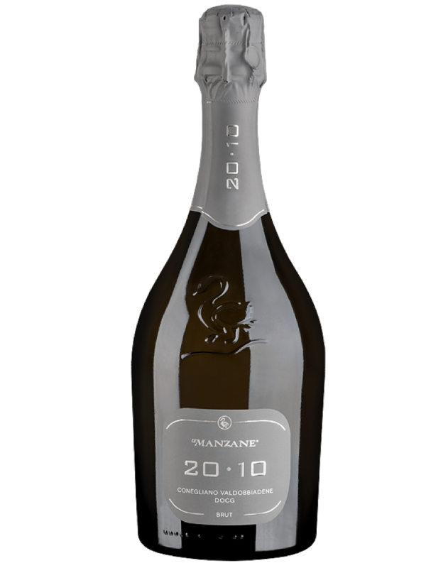 Вино игристое Белое Брют Le Manzane 20.10 Millesimato 2023 0,75 л фото