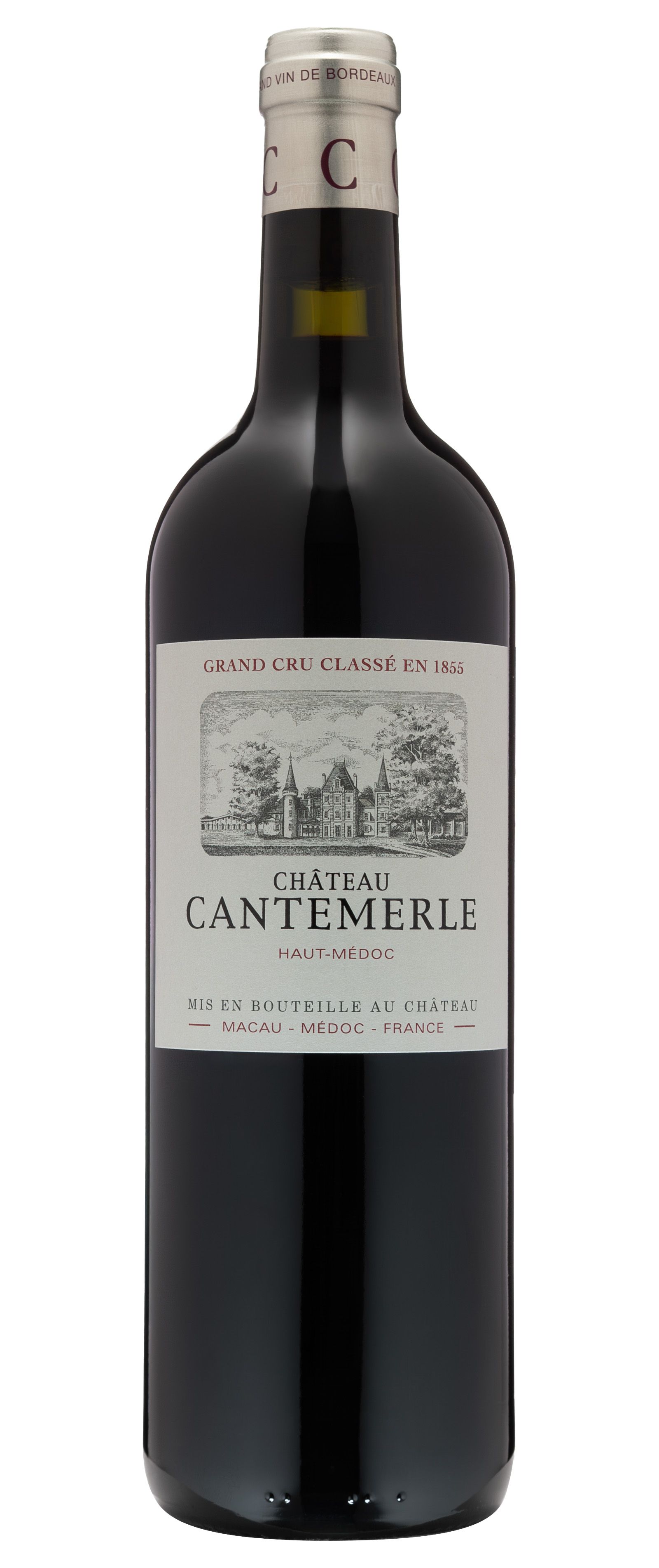 Вино Красное Сухое Chateau Cantemerle Grand Cru Classe 2020 0,75 л фото