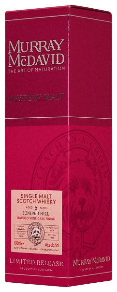 Виски Murray Mcdavid Mystery Malt Juniper Hill 6 Years Old in gift box 0,7 л фото