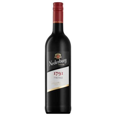 Вино Красное Полусухое Nederburg 1791 Pinotage Western Cape 2019 0,75 л фото