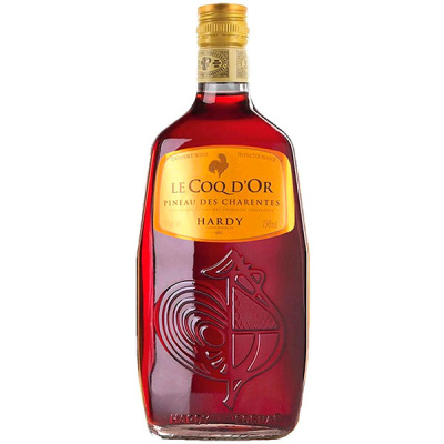 Вино креплёное Розовое Hardy Le Coq d'Or Rose Pineau des Charentes 0,75 л фото