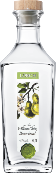 Дистиллят Lorch Alter Williams-Christ-Birnen-Brand 0,7 л фото