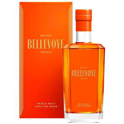 Виски Bellevoye Finition Rhum in gift box 0,70 л фото