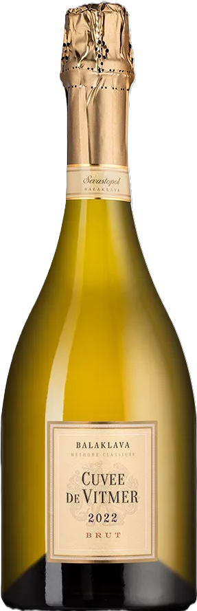 Вино игристое Белое Брют Cuvee de Vitmer Brut 2022 0,75 л фото