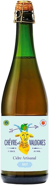 Сидр Chevre de Valognes Artisanal Brut 0,75 л фото