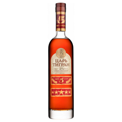 Бренди Tsar Tigran 5 Years 0,50 л фото