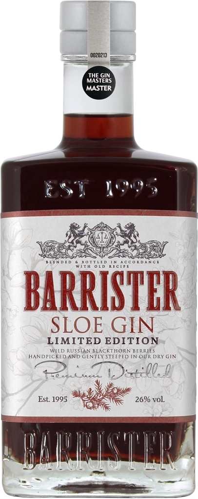 Ликер Barrister Sloe Gin 0,7 л фото