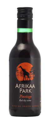 Вино Красное Сухое Afrikaa Park Pinotage 2022 0,187 л фото