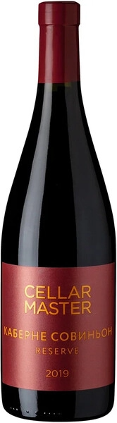 Вино Красное Сухое Cellar Master Cabernet Sauvignon Reserve Crimea 2019 0,75 л фото