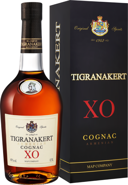 Бренди Tigranakert XO in gift box 0,5 л фото