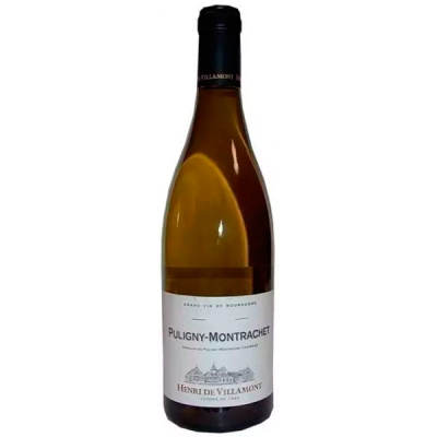 Вино Белое Сухое Henri de Villamont Puligny-Montrachet 2017 0,75 л фото