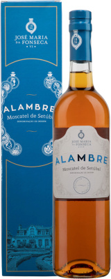 Вино креплёное Сладкое Jose Maria da Fonseca Alambre Moscatel de Setubal in gift box 2019 0,75 л Вино креплёное Сладкое Jose Maria da Fonseca Alambre Moscatel de Setubal in gift box 2019 0,75 л фото