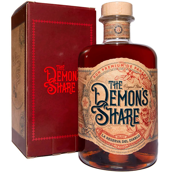 Ром The Demon's Share 6 Years Old in gift box 3 л фото