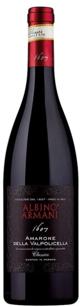 Вино Красное Сухое Albino Armani Amarone della Valpolicella Classico 2018 0,75 л фото