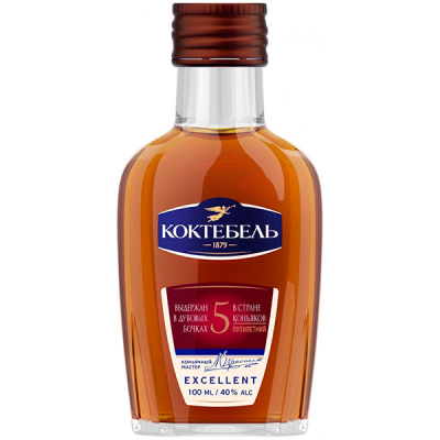 Коньяк Koktebel 5 Years Old 0,1 л фото