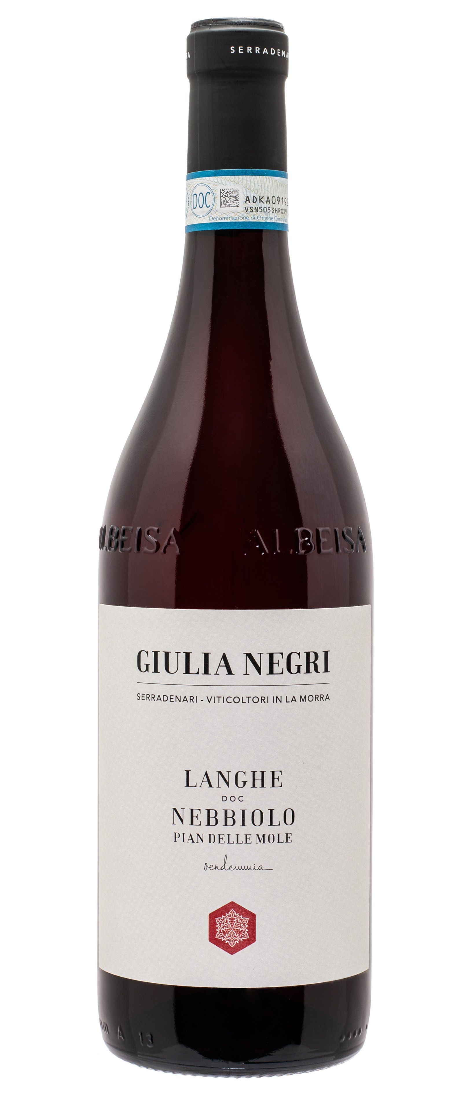 Вино Красное Сухое Serradenari Giulia Negri Nebbiolo Pian Delle Mole 2023 0,75 л фото