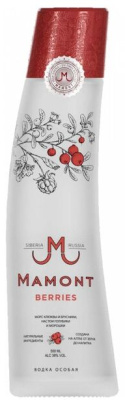 Водка Mamont Berries 0,5 л фото
