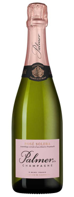 Вино игристое Розовое Брют Palmer & Co Rose Solera Champagne 2021 0,75 л фото