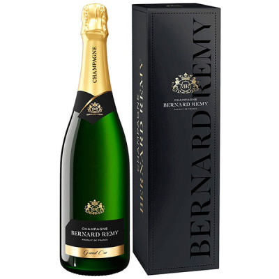 Вино игристое Белое Брют Bernard Remy Grand Cru Champagne in gift box 2015 0,75 л фото