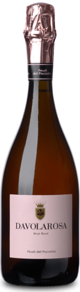 Вино игристое Feudi del Pisciotto Davolarosa Brut Rose 0,75 л фото