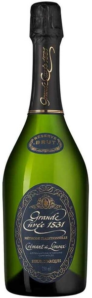 Вино игристое Белое Брют Grande Cuvee 1531 de Aimery Reserve Cremant de Limoux 2022 0,75 л фото