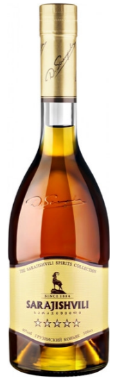 Бренди Sarajishvili 5 years old 0,5 л фото