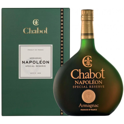 Арманьяк Chabot Napoleon Special Reserve in gift box 0,7 л фото