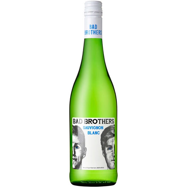 Вино Белое Сухое Bad Brothers Sauvignon Blanc Robertson 2023 0,75 л фото