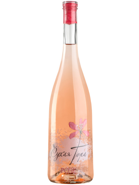 Вино Розовое Сухое Сухая Гора Розе 2022 0,75 л фото