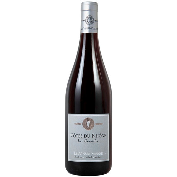 Вино Красное Сухое Les Vins de Vienne Les Cranilles Cotes-du-Rhone 2019 0,75 л фото
