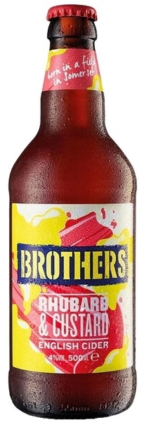 Сидр Brothers Rhubarb & Custard 0,5 л фото