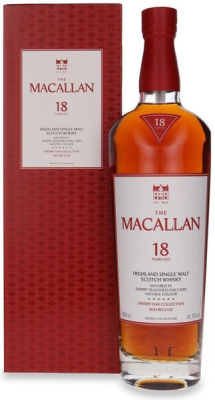 Виски The Macallan Sherry Oak 18 YO in gift box 0,7 л фото